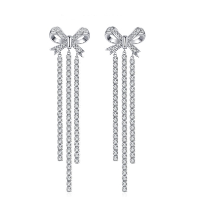 Diamond Knot Earrings &ndash; Exquisite Jewelry for Women