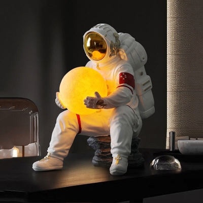 Astronaut Sculpture Statue Light