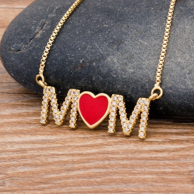 Heart Cubic Zirconia Necklace