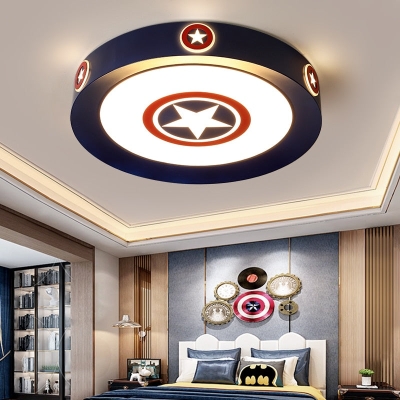 Kids Superman / Captain America Ceiling Light | Kids Room Decor Lights