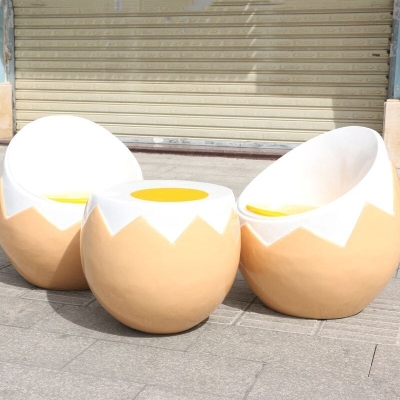 Egg Style Single Sofa
