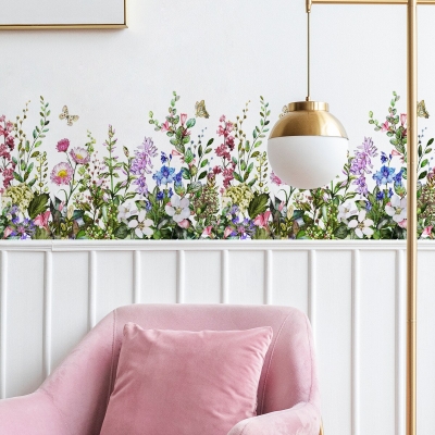 Plant Flower Wall Stickers for Wall Decor
