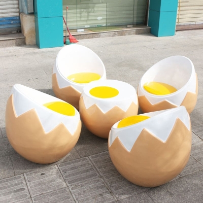 Egg Style Single Sofa