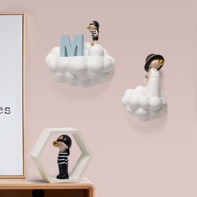 Cartoon Cloud Shape Wall Shelf