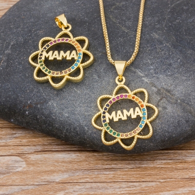 Mama Name Pendant: Personalized Jewelry for Moms