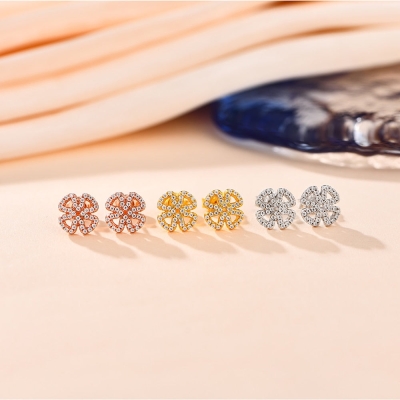 Moissanite Gemstone Stud Earring - Sparkling Beauty