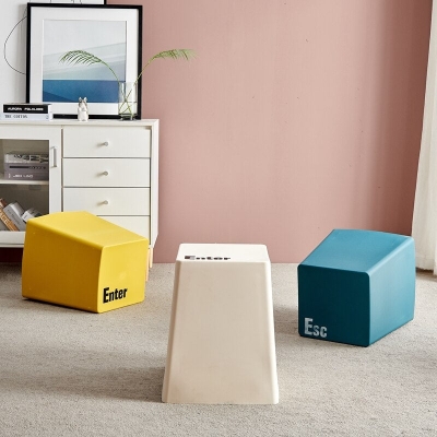 Keyboard Keys Style Bar Stools | Gamer Relaxing Seat Stool Furniture