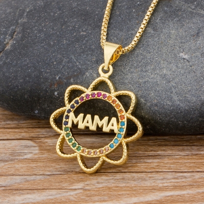 Mama Name Pendant: Personalized Jewelry for Moms