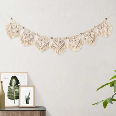 Woven Bohemian Macrame for Wall - Macrame Wall Hanging