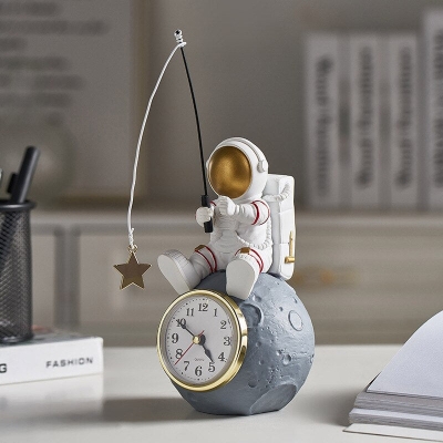 Astronaut Kids Room Bedside Clock