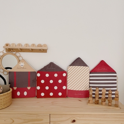 Plush Baby Bed Bumper House Design | Baby Bedding Set Accessories | Infant Crib Bumpers