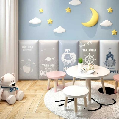 Pirate Adventure Kids Wall Padded Safety Cushions