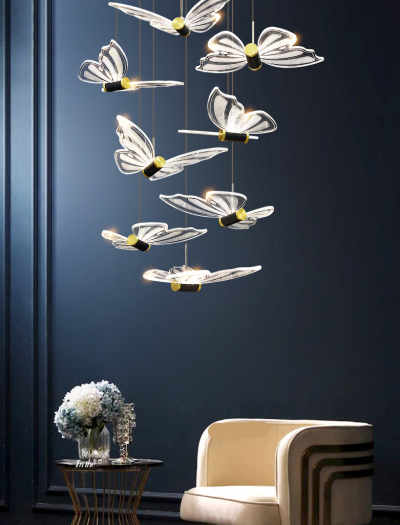 Butterfly Chandelier - Exclusive and Elegant D&eacute;cor.