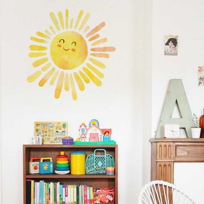 Boho Animal Wall Stickers: Vibrant Decor