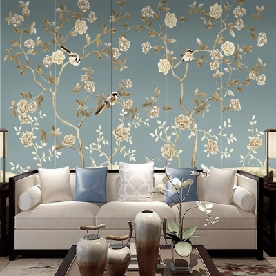 Sparrow Floral Wallpaper - Stunning Designs for Any Space
