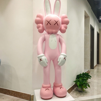 KAWS Accomplice Vinyl Figure Pink &ndash; Authentic Collectible