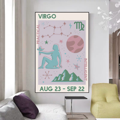 Matisse Yayoi Kusama Picasso Constellation Cocktail Canvas Wall Art