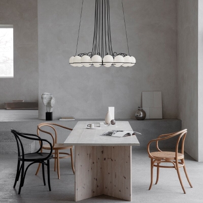 Astep Opaline Suspension Chandelier - Make a Statement