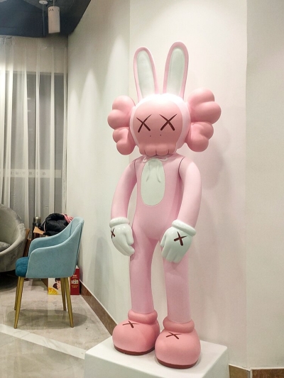 KAWS Accomplice Vinyl Figure Pink &ndash; Authentic Collectible