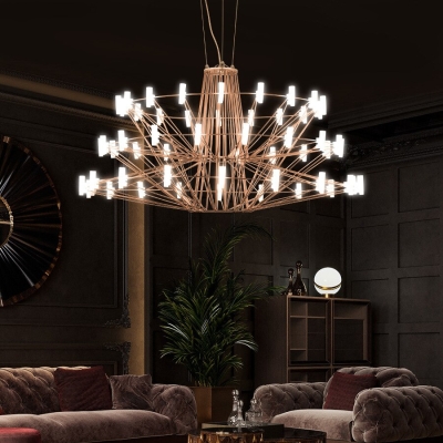 Designer Coppelia LED Chandelier - Exquisite Illumination
