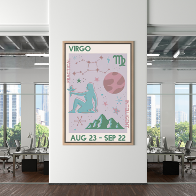 Matisse Yayoi Kusama Picasso Constellation Cocktail Canvas Wall Art