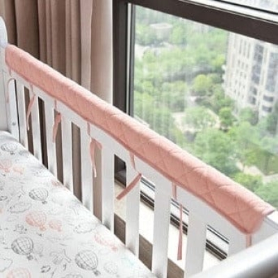 Cotton Crib Bumper - Protect Your Baby with Anti-Bite Bumper