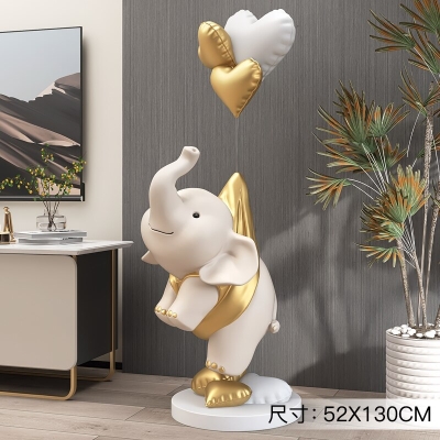 Cute Elephant Statue: Perfect Home D&eacute;cor