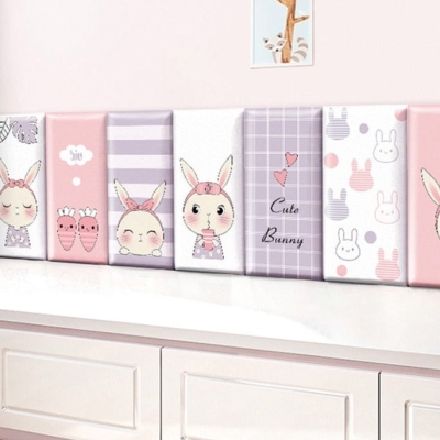 Princess Castle Kids Wall Padded Safety Cushions
