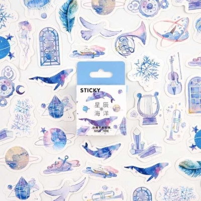 Star Ocean Stickers Pack | Famous Bundle Stickers | Waterproof Bundle Stickers