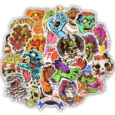 Terror Series Stickers Pack &ndash; Spooky and Dreadful Designs