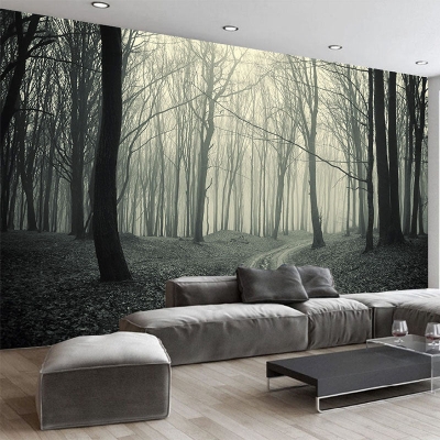 Deep Forest Wallpaper: Tranquil Nature Scenes for Your Walls