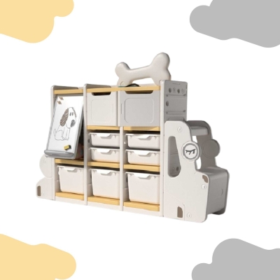 Kids Toy Storage Train: Organize Toys with Style