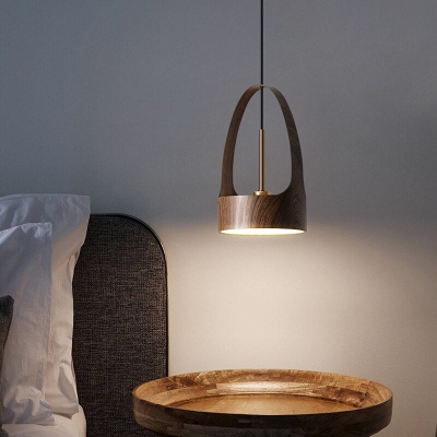 Bullet Style Ceiling handing Bedside Lamp