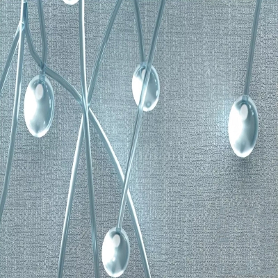 Glow Particles Wallpaper Mural: Elevate Your D&eacute;cor