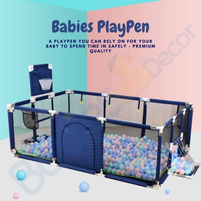 Playpen for Kids Babies | Baby Playground | Indoor Baby Safety Fence