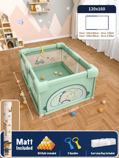 Kids PlayPen Fence Protective Grating Baby Indoor Home Baby Ground Fence