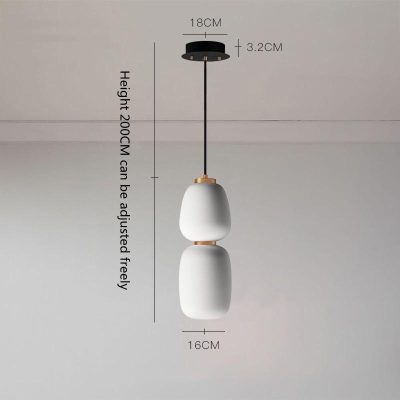 Nordic Glass Pendant Light: Exquisite Lighting Fixture