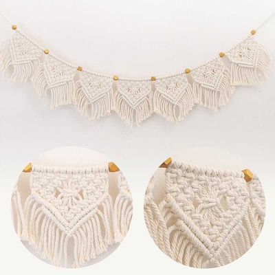Woven Bohemian Macrame for Wall - Macrame Wall Hanging