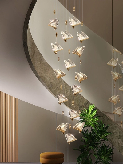 Butterfly Acrylic Chandelier