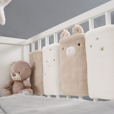 Baby Crib Bumper Lama Design - Baby Cot Bumper