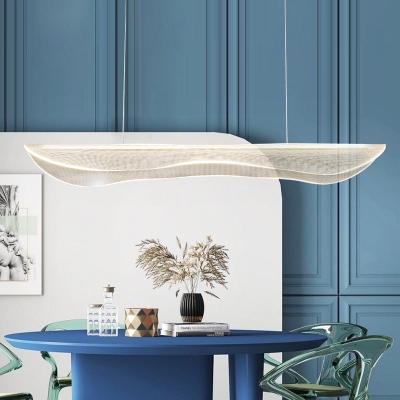 Lustre Acrylic Chandelier: Elegant Lighting Fixture