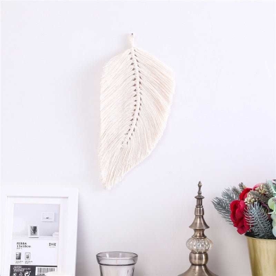 Woven Leaf Macrame - Handcrafted, Natural Home D&eacute;cor