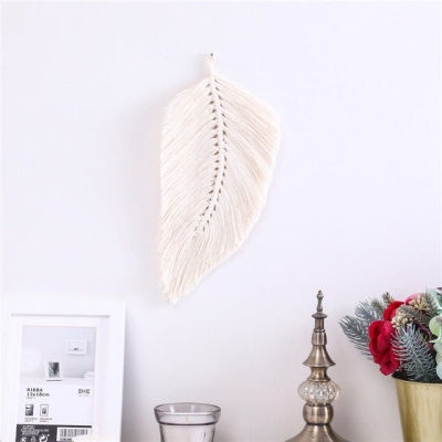 Woven Leaf Macrame - Handcrafted, Natural Home D&eacute;cor